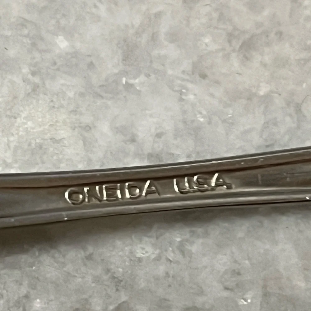 Set Of 4 Forks, Oneida USA, Vintage, Stainless Steel